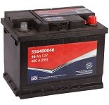 Аккумулятор AD 56Ah 480A R 242x175x190